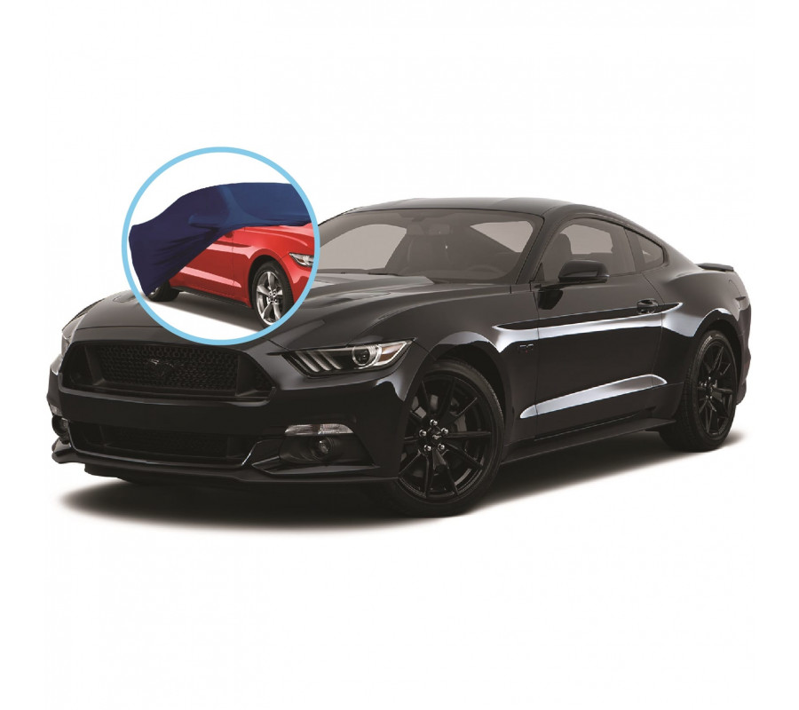 Advance Parts Custom Car Cover For 1999-2017 Ford Mustang Saleen – All-Weather Outdoor Protection, Gray
